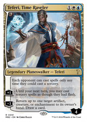 Teferi, Time Raveler (White Border) [Mystery Booster 2] | GrognardGamesBatavia