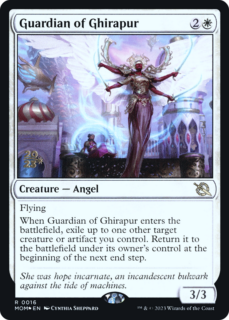 Guardian of Ghirapur [March of the Machine Prerelease Promos] | GrognardGamesBatavia