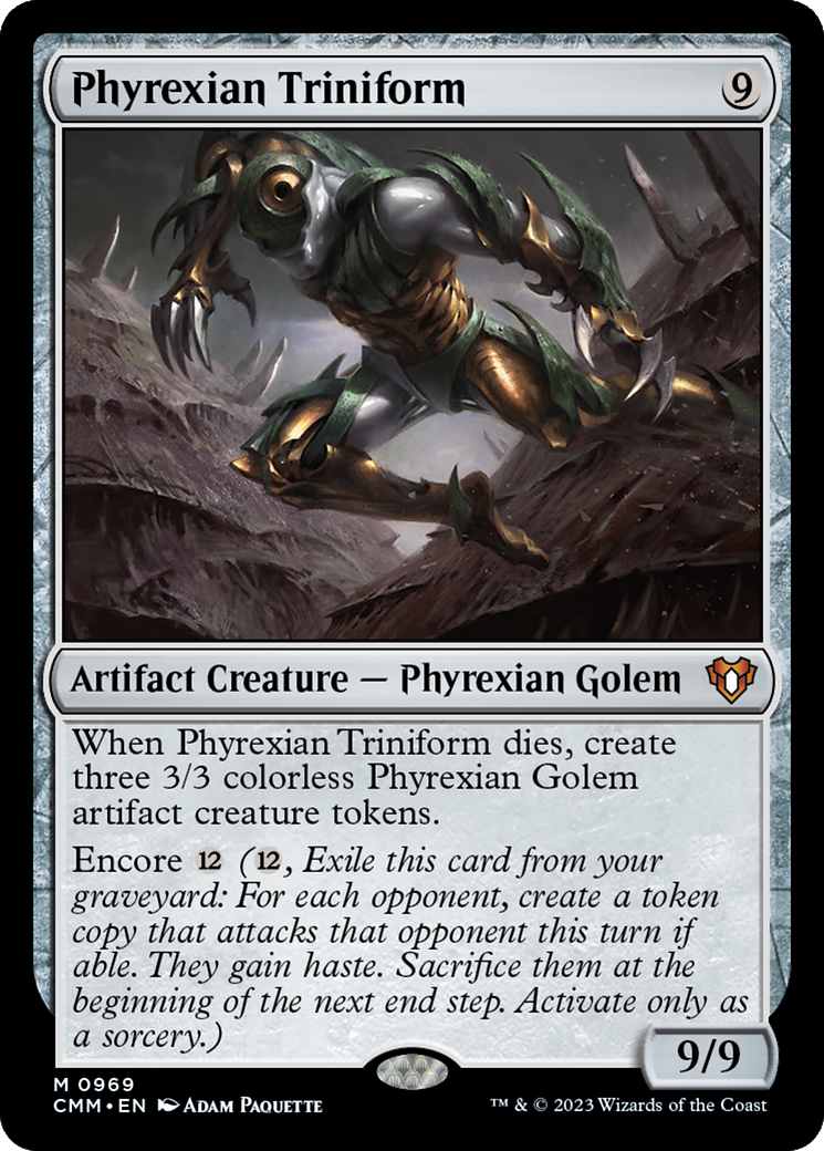 Phyrexian Triniform [Commander Masters] | GrognardGamesBatavia