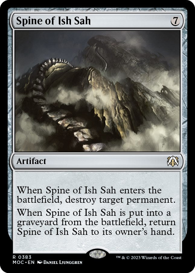 Spine of Ish Sah [March of the Machine Commander] | GrognardGamesBatavia