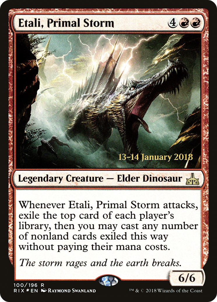 Etali, Primal Storm [Rivals of Ixalan Prerelease Promos] | GrognardGamesBatavia
