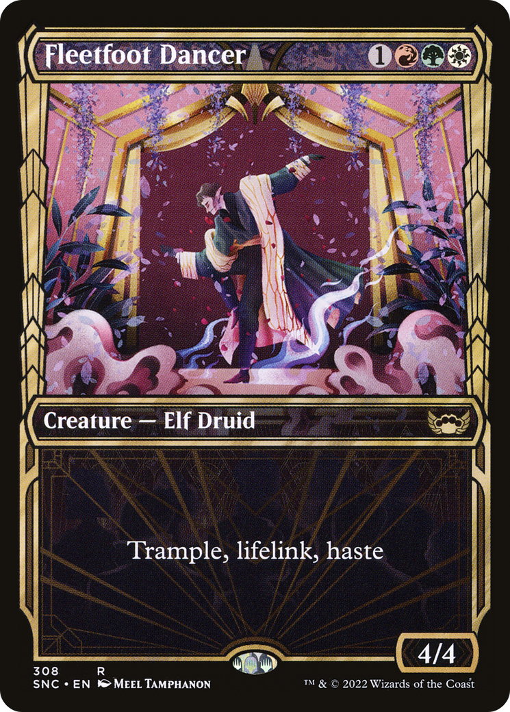 Fleetfoot Dancer (Showcase Golden Age) [Streets of New Capenna] | GrognardGamesBatavia