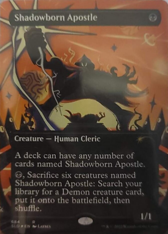 Shadowborn Apostle (Borderless) (684) [Secret Lair Drop Promos] | GrognardGamesBatavia