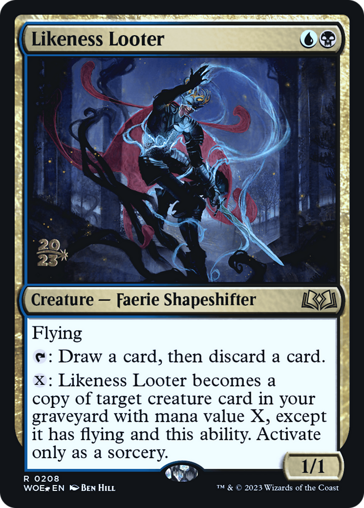 Likeness Looter [Wilds of Eldraine Prerelease Promos] | GrognardGamesBatavia