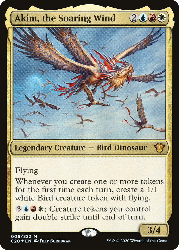 Akim, the Soaring Wind [Commander 2020] | GrognardGamesBatavia