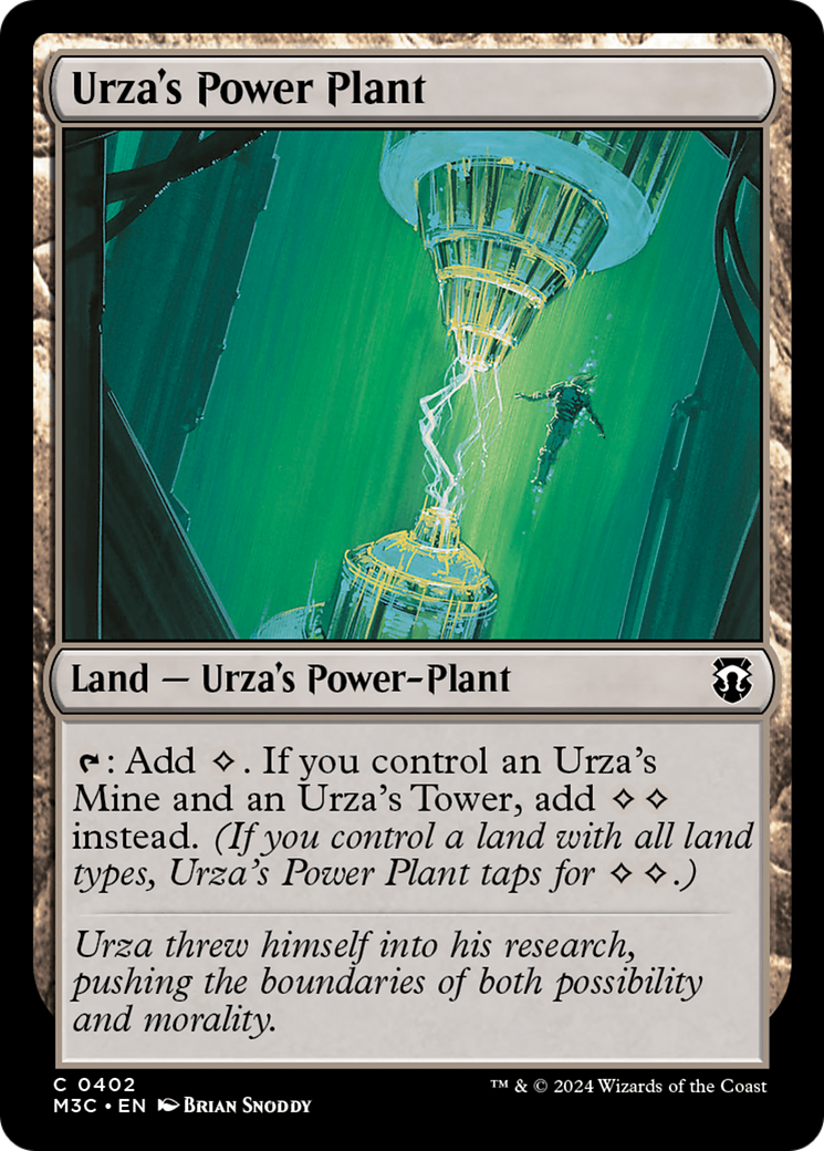 Urza's Power Plant (Ripple Foil) [Modern Horizons 3 Commander] | GrognardGamesBatavia