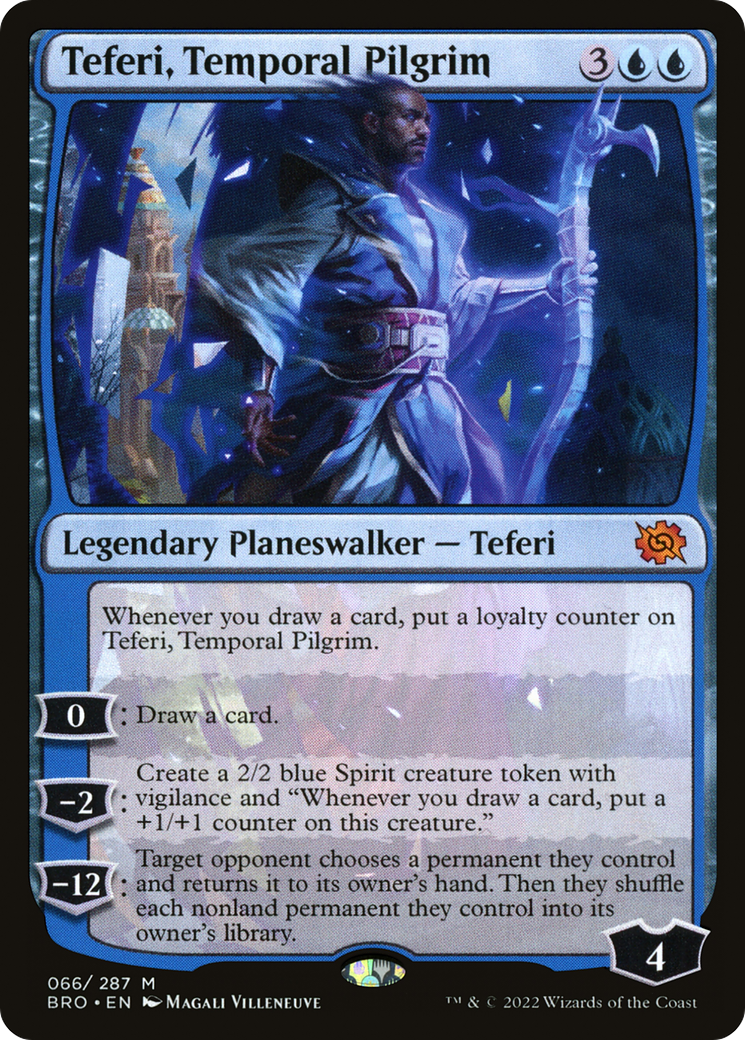 Teferi, Temporal Pilgrim [The Brothers' War] | GrognardGamesBatavia
