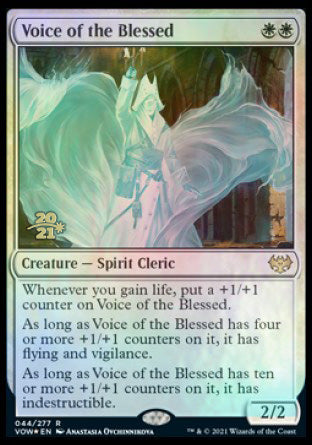 Voice of the Blessed [Innistrad: Crimson Vow Prerelease Promos] | GrognardGamesBatavia