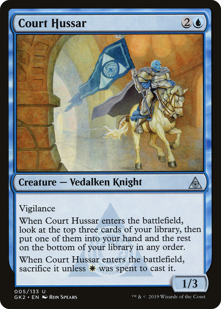 Court Hussar [Ravnica Allegiance Guild Kit] | GrognardGamesBatavia