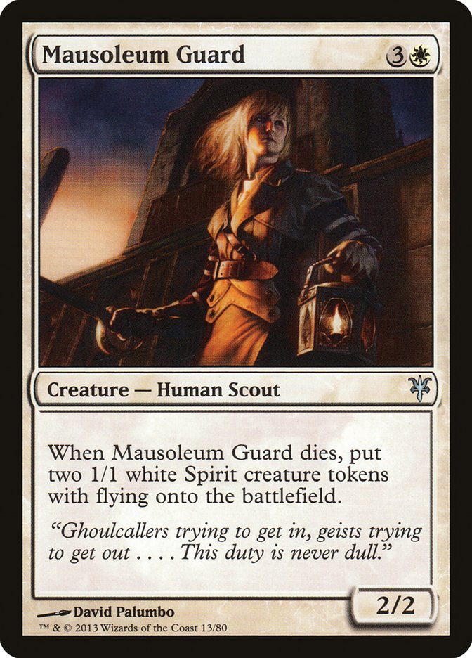 Mausoleum Guard [Duel Decks: Sorin vs. Tibalt] | GrognardGamesBatavia