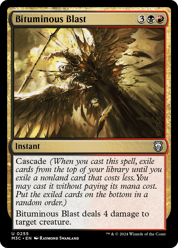 Bituminous Blast [Modern Horizons 3 Commander] | GrognardGamesBatavia