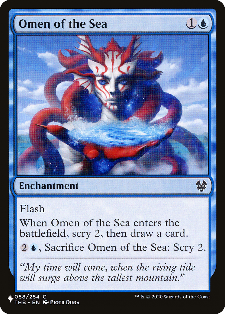 Omen of the Sea [The List Reprints] | GrognardGamesBatavia