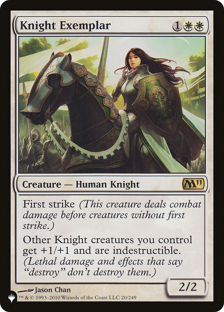 Knight Exemplar (Magic 2011) [The List] | GrognardGamesBatavia