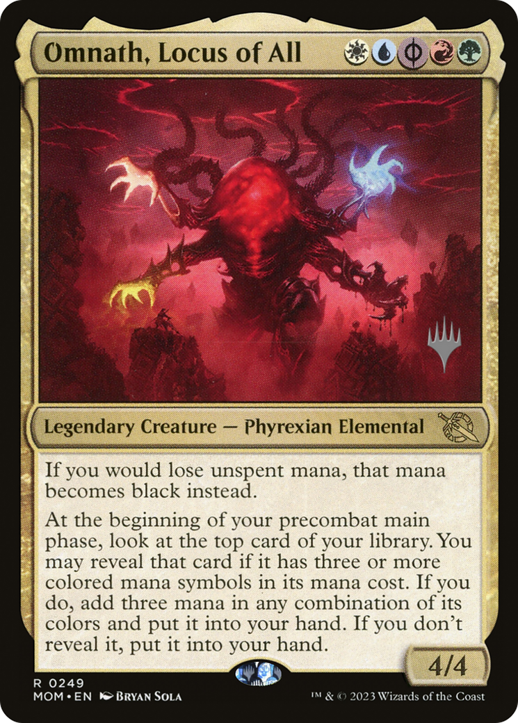 Omnath, Locus of All (Promo Pack) [March of the Machine Promos] | GrognardGamesBatavia