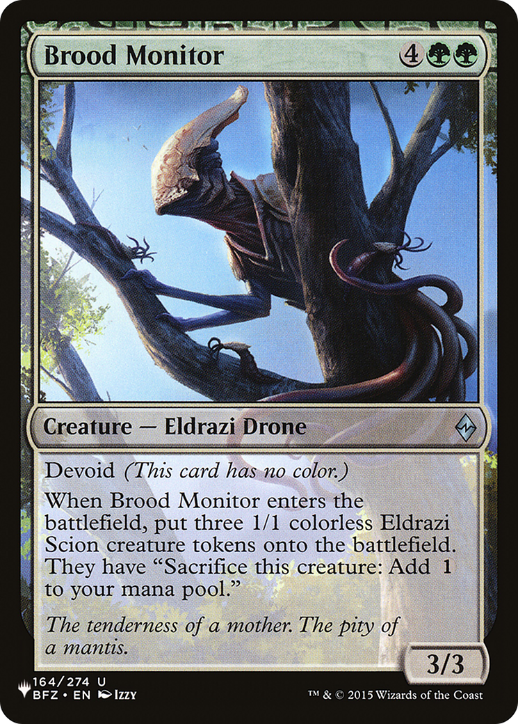 Brood Monitor [The List Reprints] | GrognardGamesBatavia