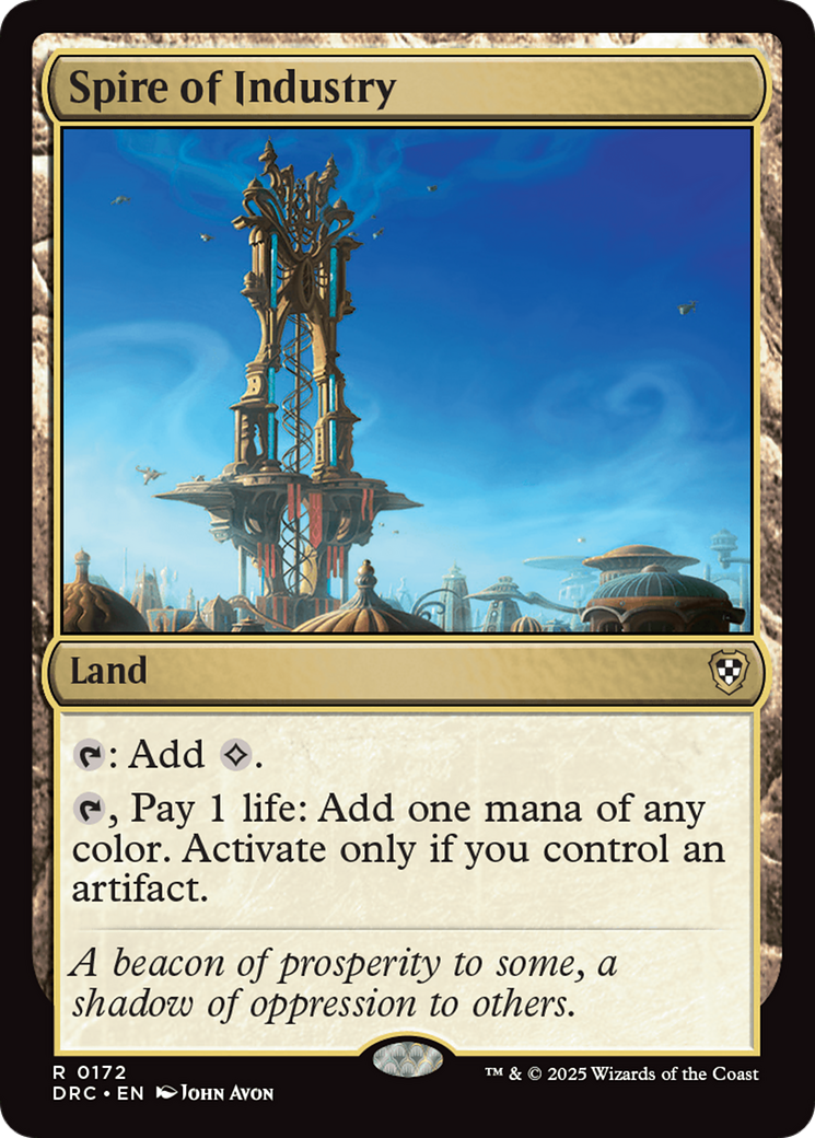 Spire of Industry [Aetherdrift Commander] | GrognardGamesBatavia