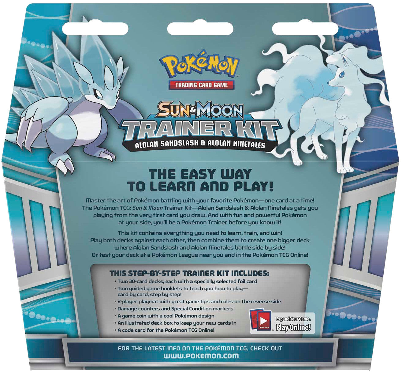 Sun & Moon: Trainer Kit (Alolan Sandslash & Alolan Ninetales) | GrognardGamesBatavia