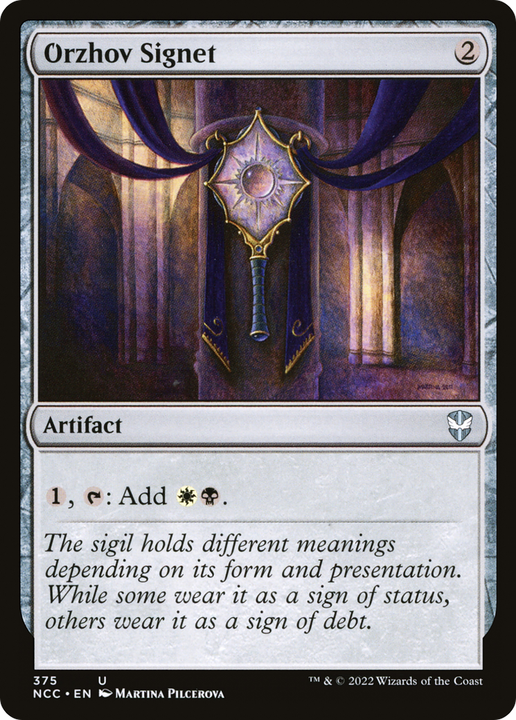 Orzhov Signet [Streets of New Capenna Commander] | GrognardGamesBatavia