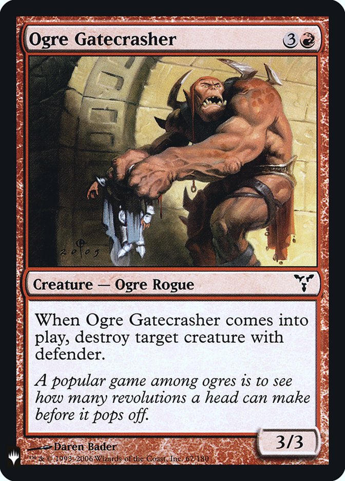 Ogre Gatecrasher [Mystery Booster] | GrognardGamesBatavia