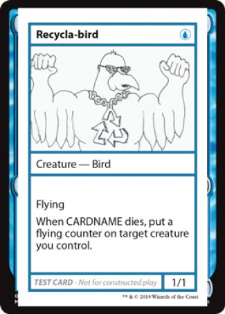 Recycla-bird (2021 Edition) [Mystery Booster Playtest Cards] | GrognardGamesBatavia