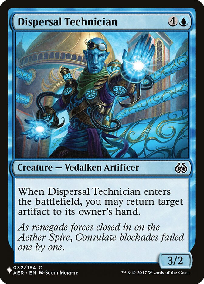 Dispersal Technician [The List] | GrognardGamesBatavia