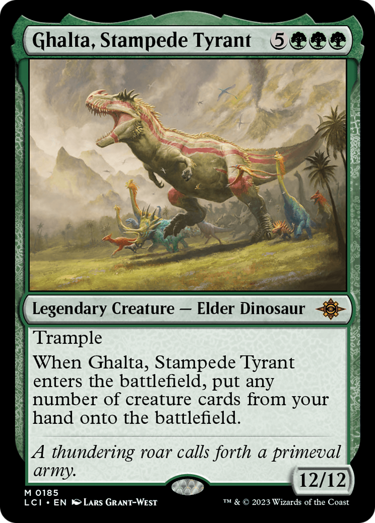 Ghalta, Stampede Tyrant [The Lost Caverns of Ixalan] | GrognardGamesBatavia