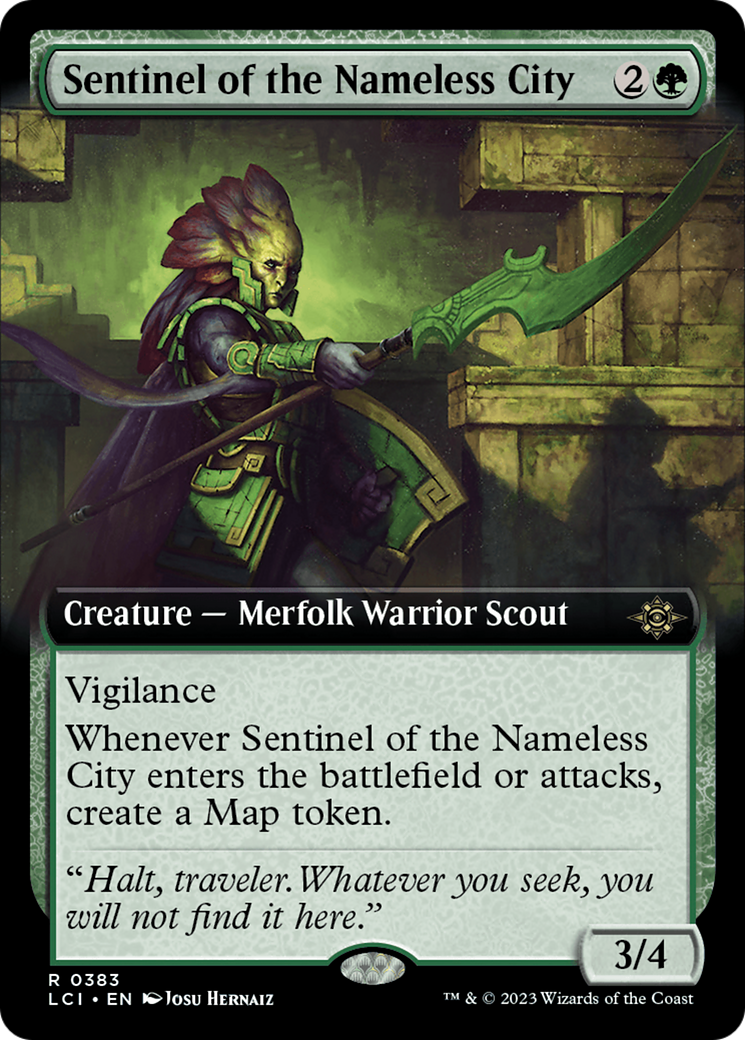 Sentinel of the Nameless City (Extended Art) [The Lost Caverns of Ixalan] | GrognardGamesBatavia