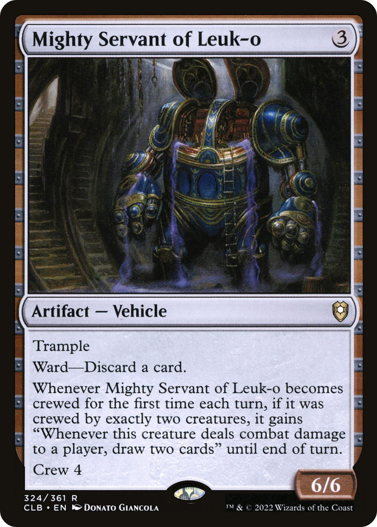 Mighty Servant of Leuk-o [Commander Legends: Battle for Baldur's Gate] | GrognardGamesBatavia