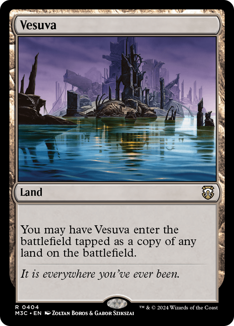 Vesuva (Ripple Foil) [Modern Horizons 3 Commander] | GrognardGamesBatavia