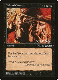 Infernal Contract (Oversized) [Oversize Cards] | GrognardGamesBatavia