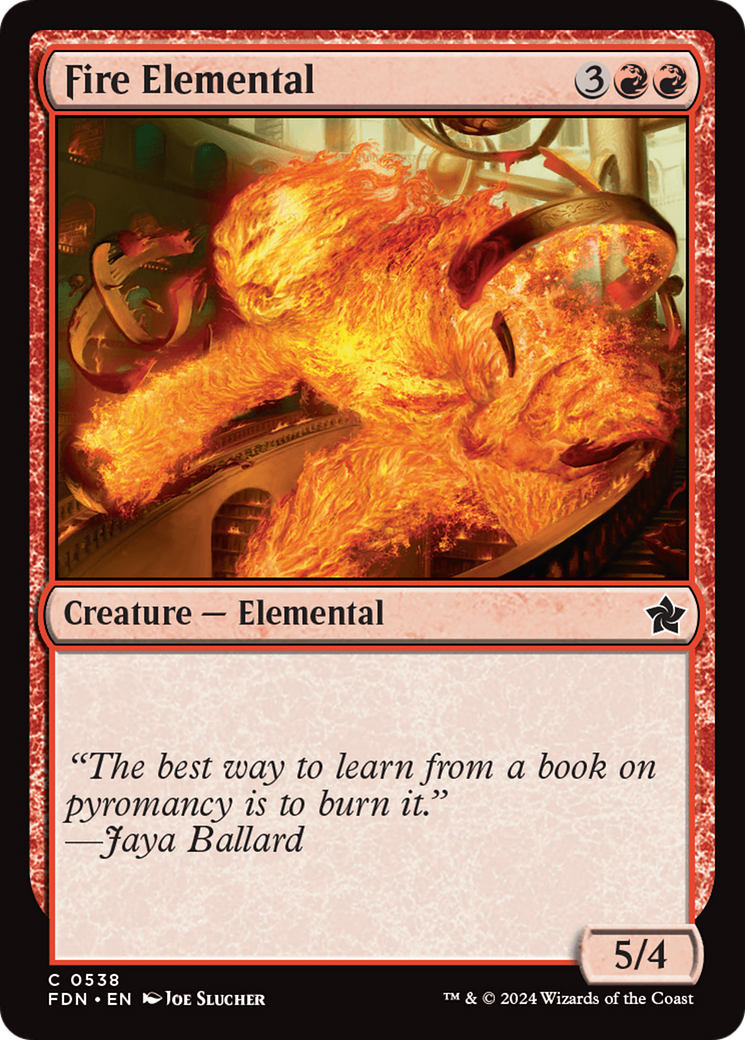 Fire Elemental [Foundations] | GrognardGamesBatavia