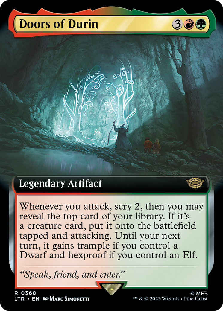 Doors of Durin (Extended Art) [The Lord of the Rings: Tales of Middle-Earth] | GrognardGamesBatavia