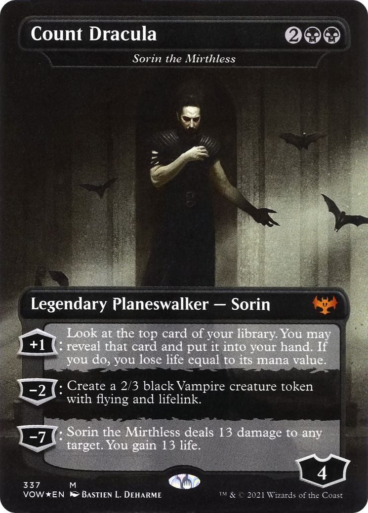 Sorin the Mirthless - Count Dracula [Innistrad: Crimson Vow] | GrognardGamesBatavia