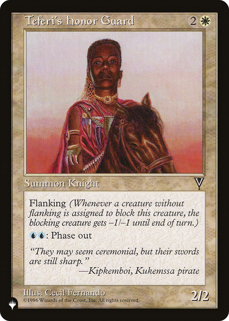 Teferi's Honor Guard [The List Reprints] | GrognardGamesBatavia