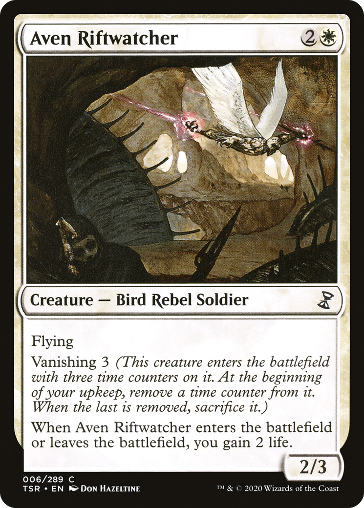 Aven Riftwatcher [Time Spiral Remastered] | GrognardGamesBatavia