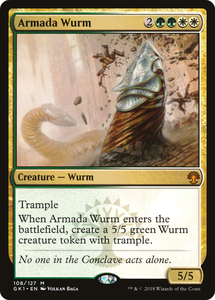 Armada Wurm [Guilds of Ravnica Guild Kit] | GrognardGamesBatavia