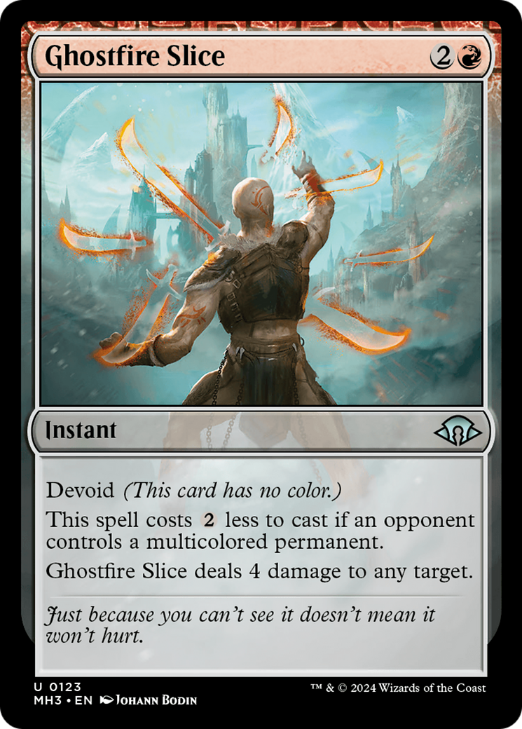 Ghostfire Slice [Modern Horizons 3] | GrognardGamesBatavia