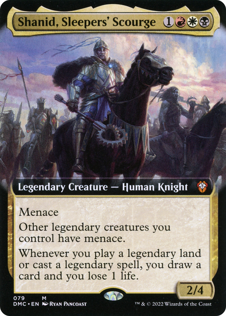 Shanid, Sleepers' Scourge (Extended Art) [Dominaria United Commander] | GrognardGamesBatavia