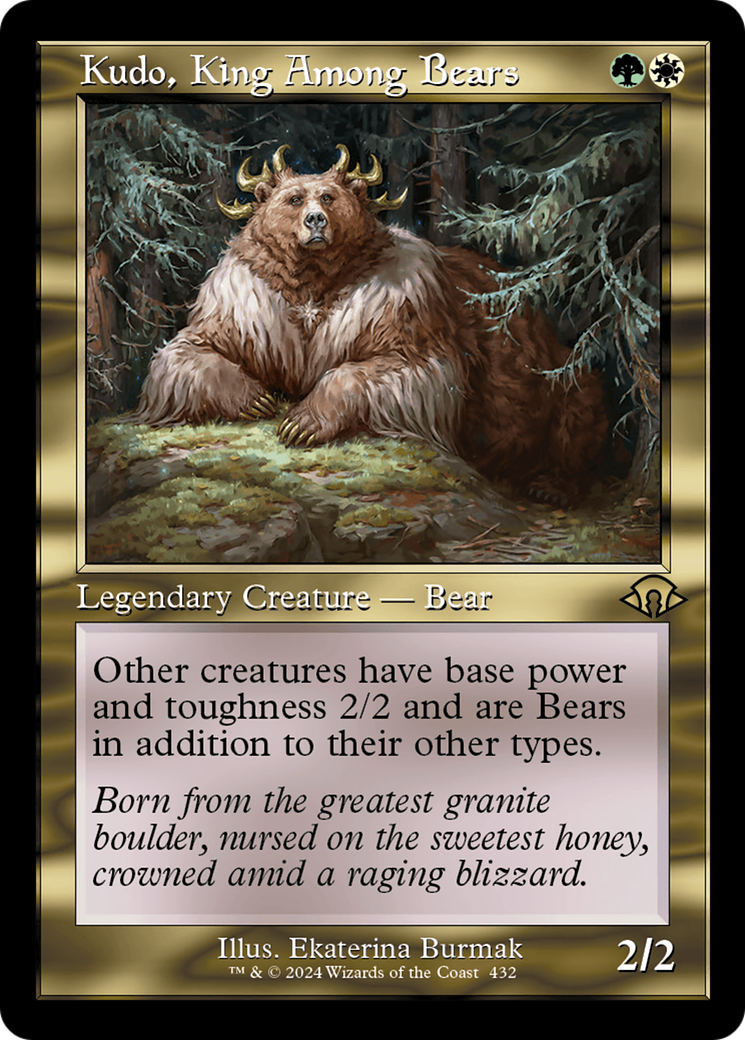 Kudo, King Among Bears (Retro) [Modern Horizons 3] | GrognardGamesBatavia