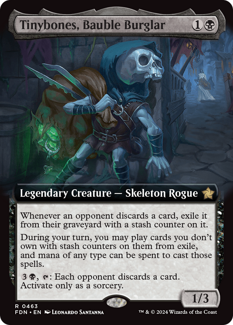 Tinybones, Bauble Burglar (Extended Art) [Foundations] | GrognardGamesBatavia