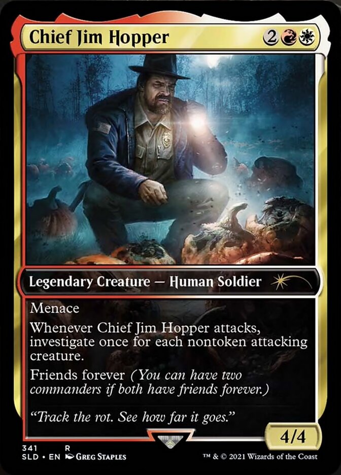 Chief Jim Hopper [Secret Lair Drop Series] | GrognardGamesBatavia