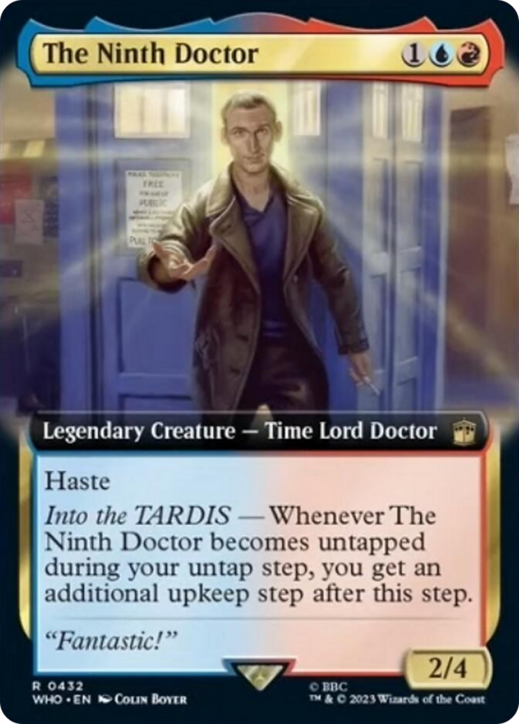 The Ninth Doctor (Extended Art) [Doctor Who] | GrognardGamesBatavia