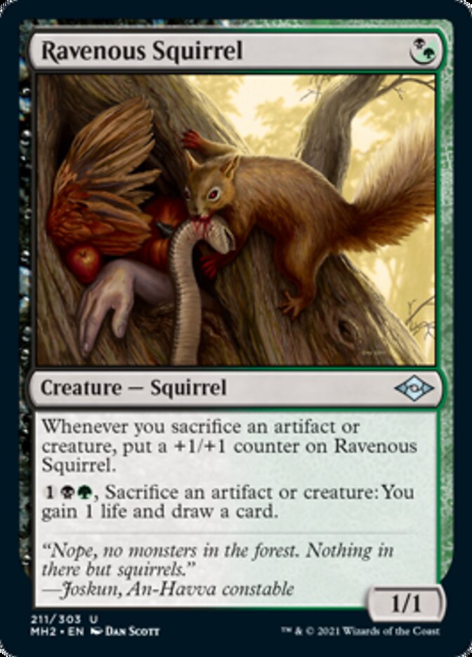 Ravenous Squirrel [Modern Horizons 2] | GrognardGamesBatavia