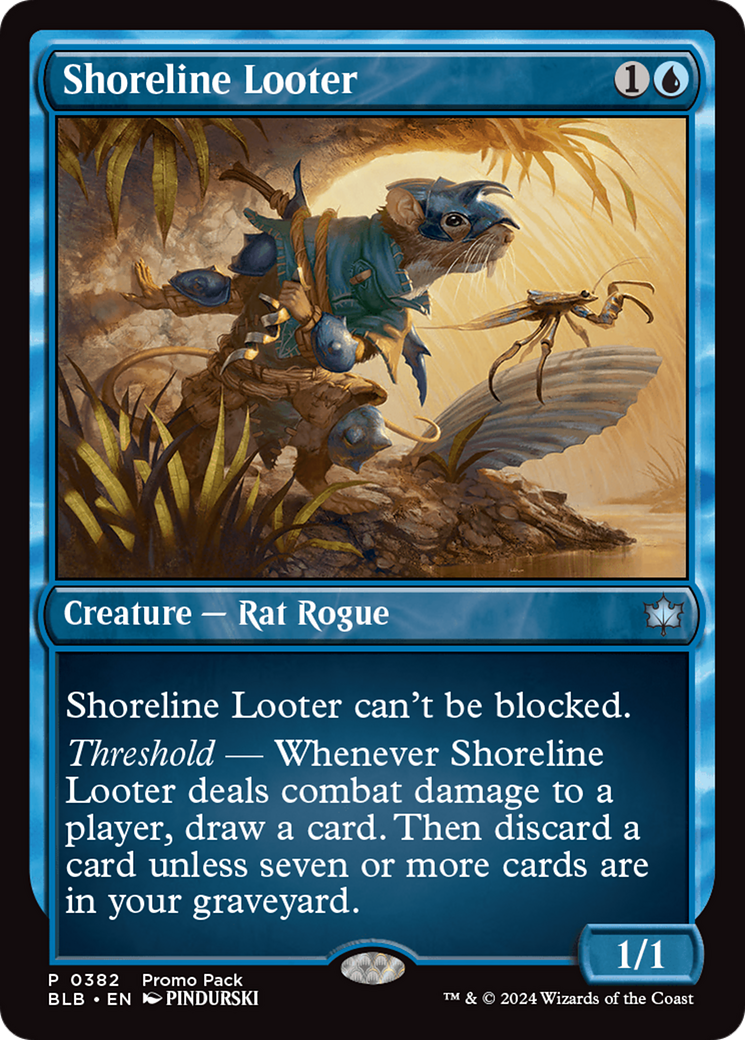 Shoreline Looter [Bloomburrow Promos] | GrognardGamesBatavia