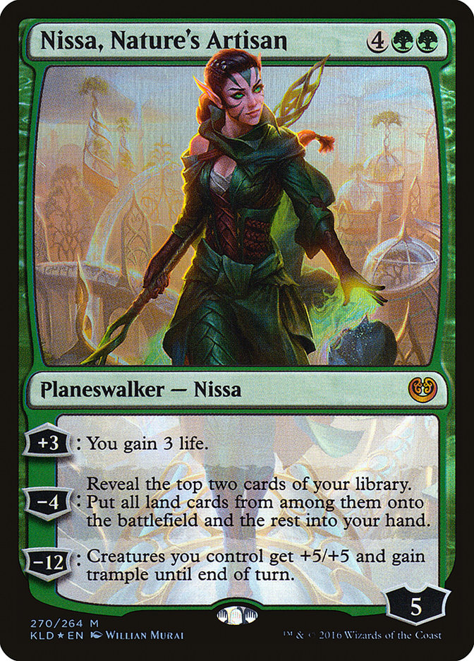 Nissa, Nature's Artisan [Kaladesh] | GrognardGamesBatavia