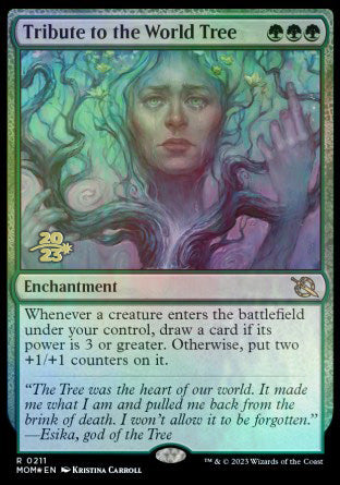 Tribute to the World Tree [March of the Machine Prerelease Promos] | GrognardGamesBatavia