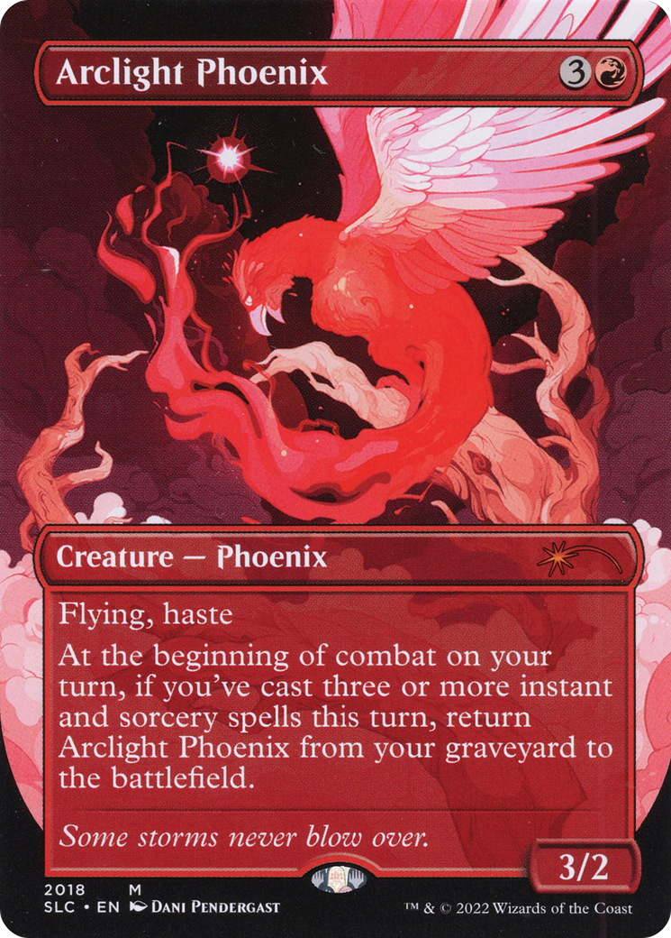 Arclight Phoenix (Borderless) [Secret Lair 30th Anniversary Countdown Kit] | GrognardGamesBatavia