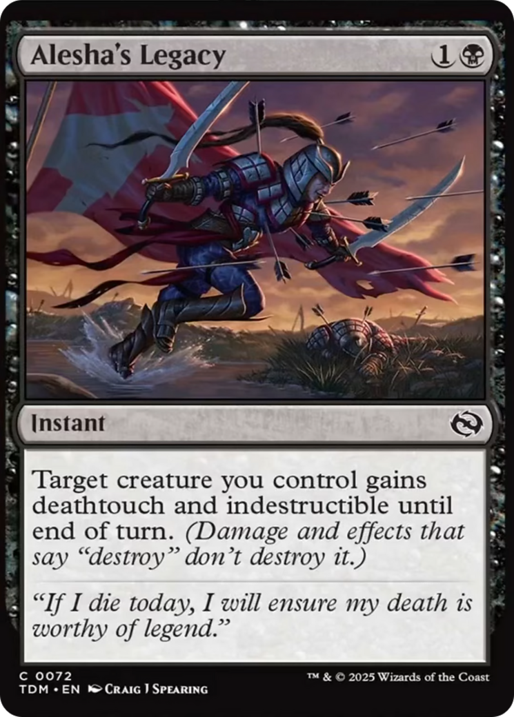 Alesha's Legacy [Tarkir: Dragonstorm] | GrognardGamesBatavia
