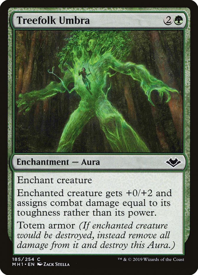 Treefolk Umbra [Modern Horizons] | GrognardGamesBatavia