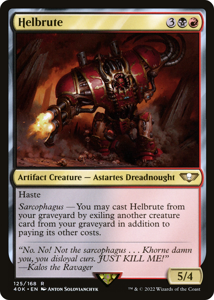 Helbrute [Universes Beyond: Warhammer 40,000] | GrognardGamesBatavia